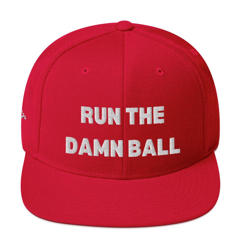 Run The Damn Ball Retro Hat