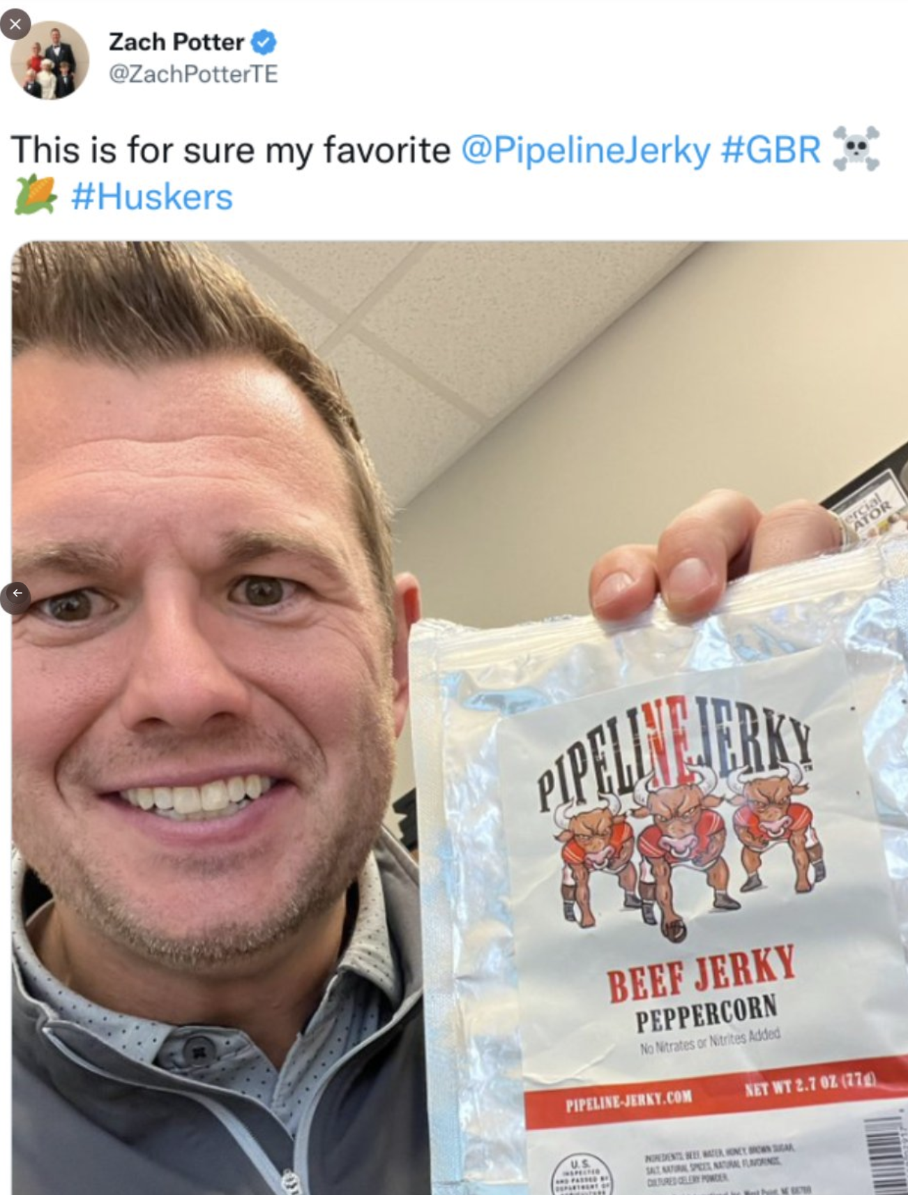 "Original" Peppercorn Beef Jerky