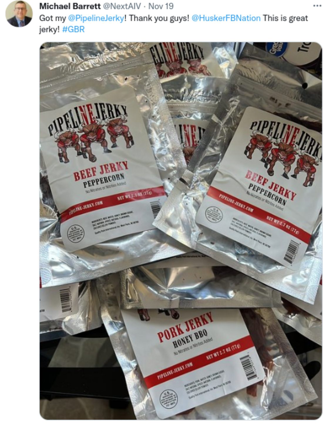 Pipeline Jerky