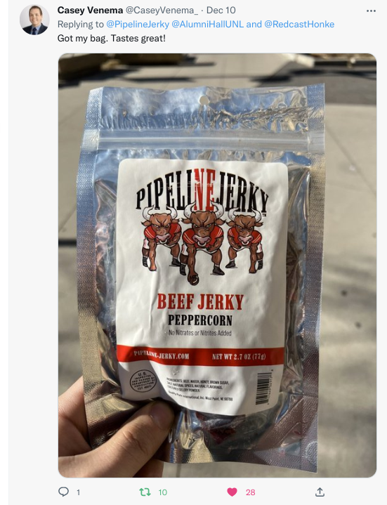 "Original" Peppercorn Beef Jerky